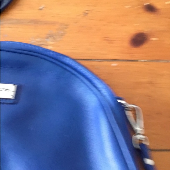 Originals by Sharif 1827 Blue Tropical Print Hand Bag Mint - Picture 3 of 6